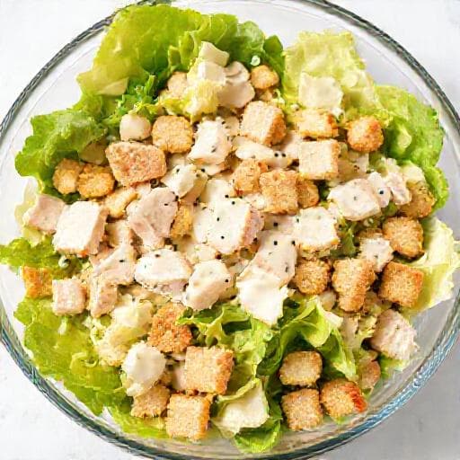 Quick Chicken Caesar Salad