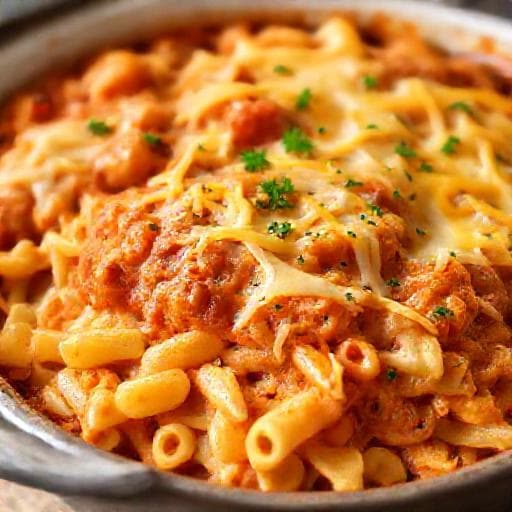 Quick & Easy Weeknight Chicken Pasta Bake