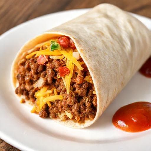 Classic Ground Beef Burritos