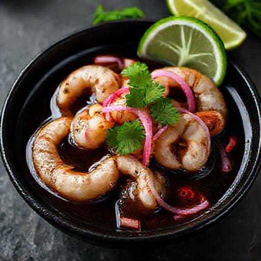Aguachile Negro de Camarón