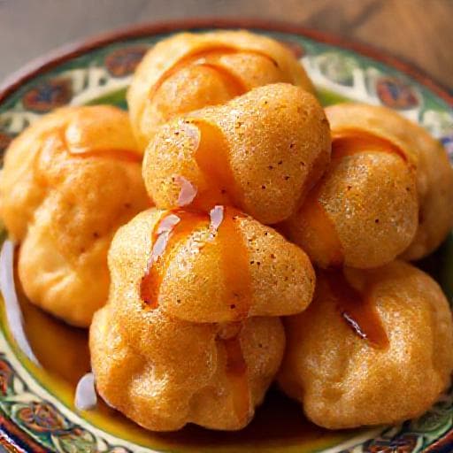 Buñuelos de Viento con Piloncillo