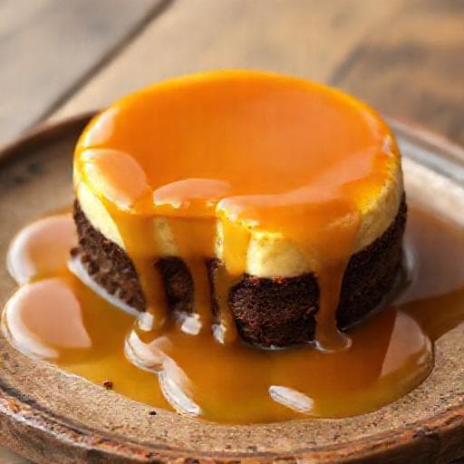 Chocoflan de Cajeta
