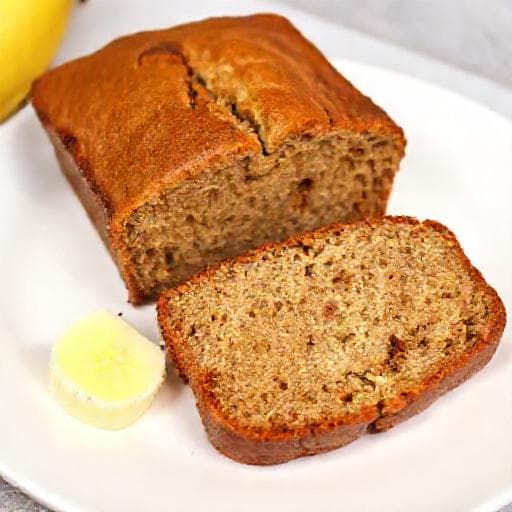 Pan de Plátano Rápido y Fácil