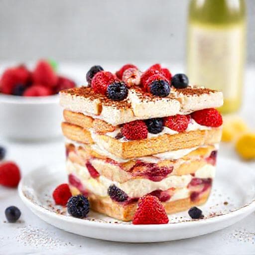 Tiramisú de Limoncello y Frutos Rojos