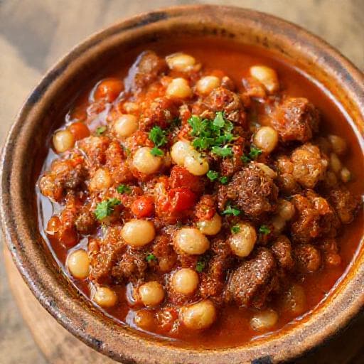 مرق فاصوليا عراقي سريع