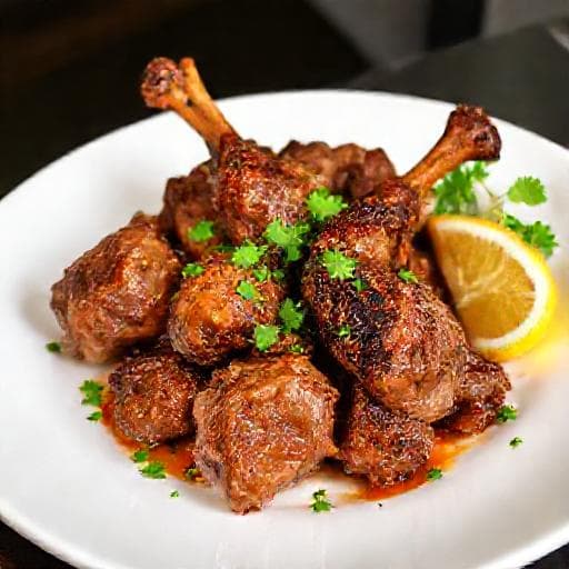 مظبي لحم سريع بالفرن