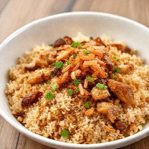 رز حساوي سريع بالدجاج