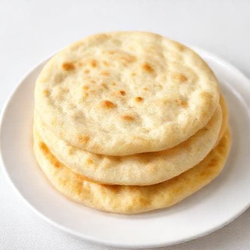 خبز خمير سريع بالدقيق الأبيض