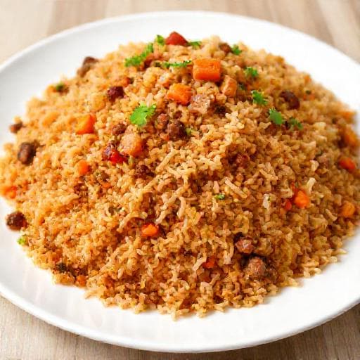رز بخاري سريع باللحم المفروم