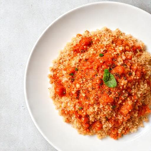 برغل بالبندورة السريع