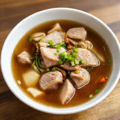 快速家常肉羹湯