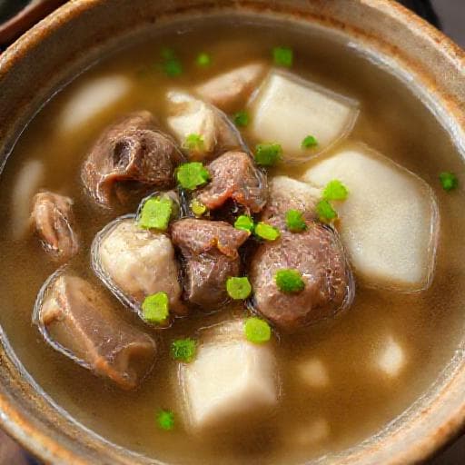簡易家常蘿蔔牛雜湯