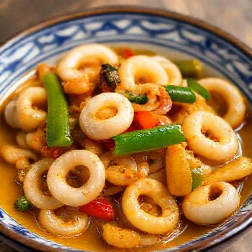 經典咖喱魷魚