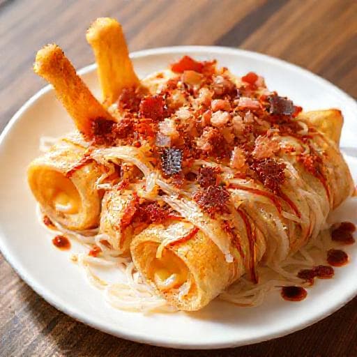 升级版炸两（芝士培根风味）
