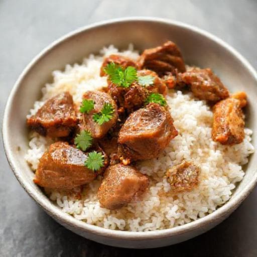 快速版鳳爪排骨飯