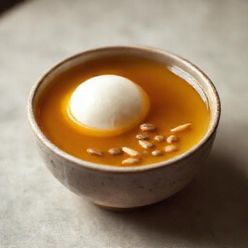 简易桑寄生莲子蛋茶