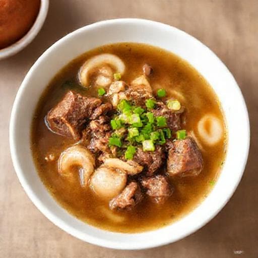 快手西湖牛肉羹