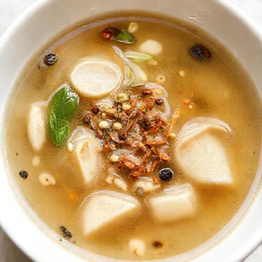 简易淮山茨实薏米汤