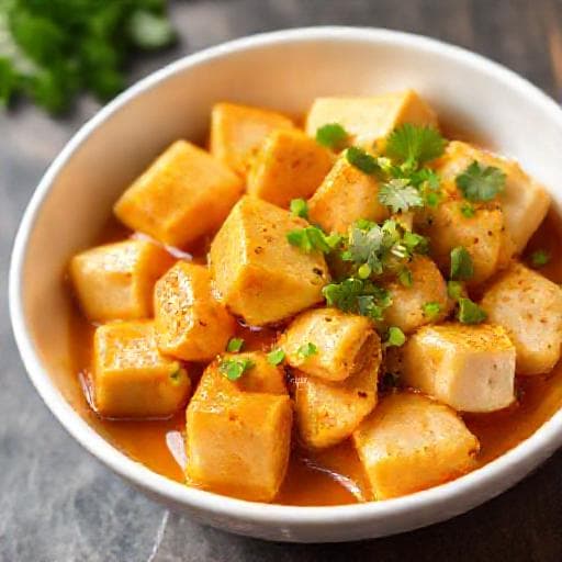快手蟹粉豆腐