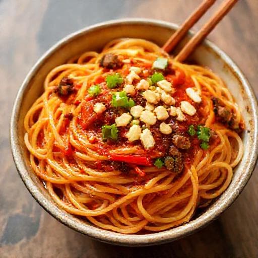 简易版宜宾燃面