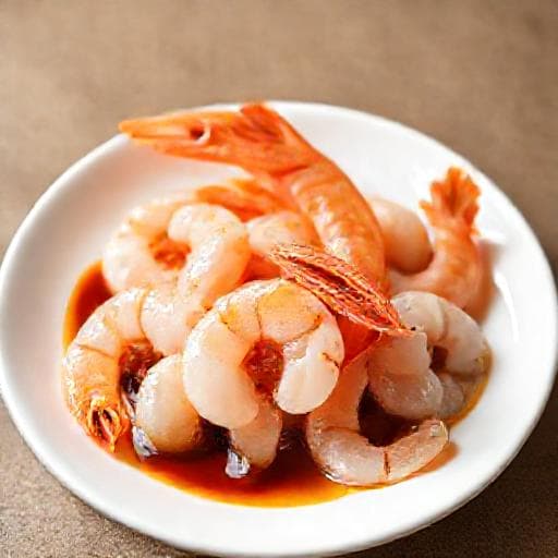 简易生腌虾