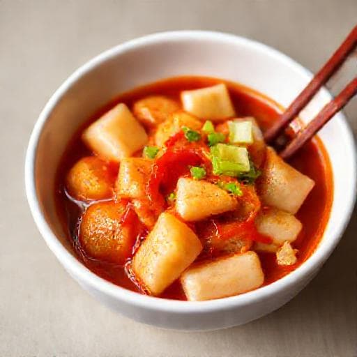 简易快手辣炒年糕