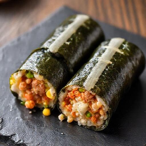辣味鮪魚起司紫菜飯捲
