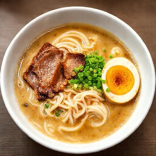 简易快速豚骨风味拉面