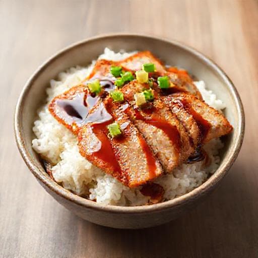 简易猪排丼