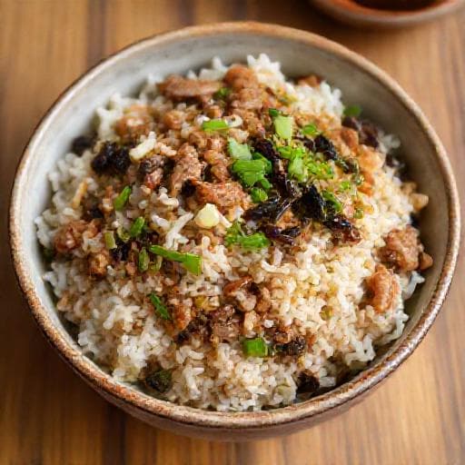 創意蒼蠅頭拌飯