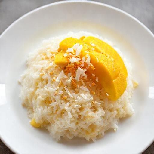 简易版芒果糯米饭