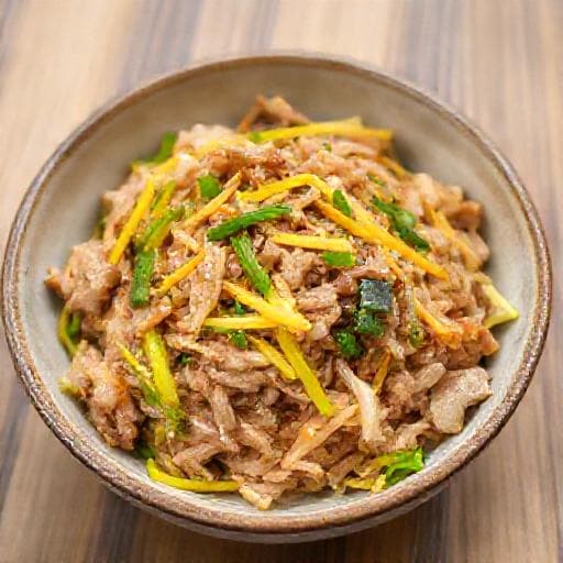 快手韭黃炒肉絲