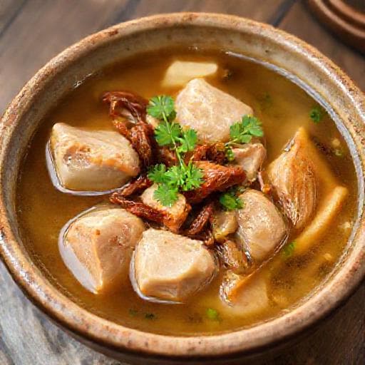 經典菜脯雞湯
