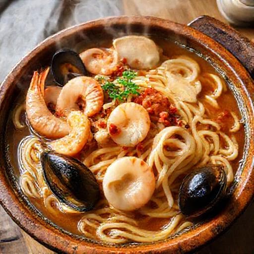 海鮮鍋燒意麵