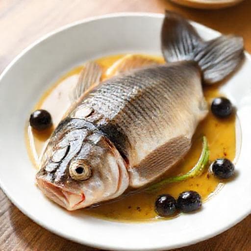 快手欖角蒸鯪魚