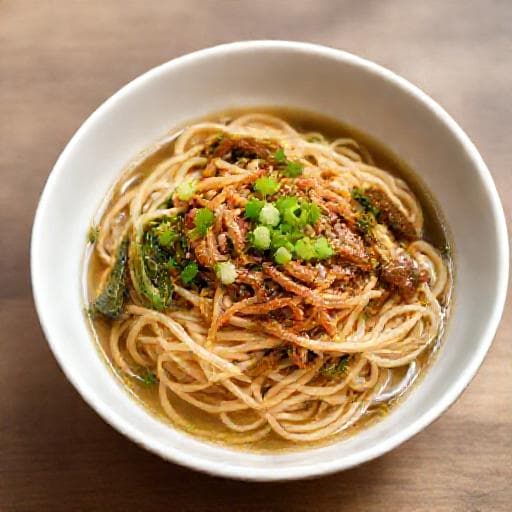 快手榨菜肉丝面