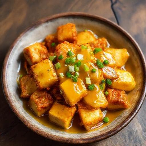 经典金沙豆腐