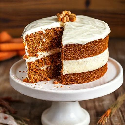 Tarta de Zanahoria Clásica