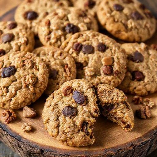 Galletas de Avena con Pasas y Nueces