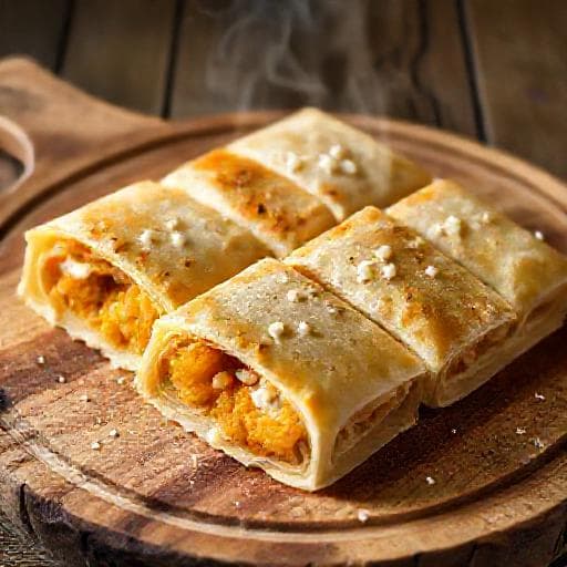 Brzi štrukli s bučom (pojednostavljeni)