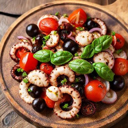 Brza salata od hobotnice
