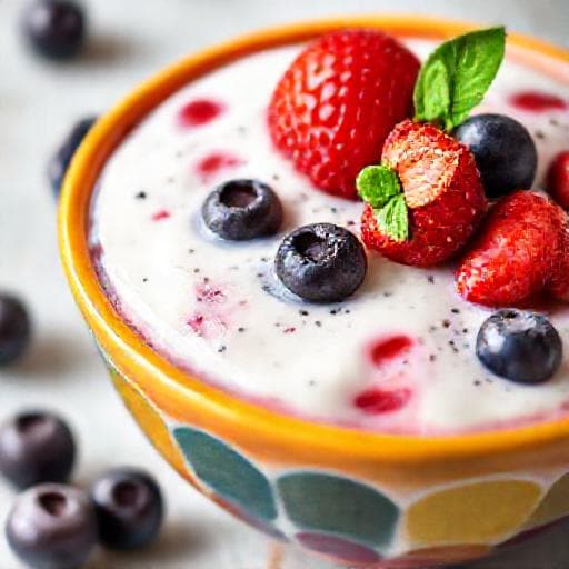 Brzi Chia Puding od Voća