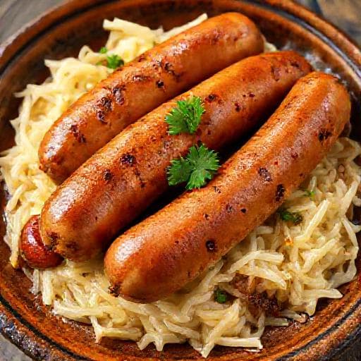Istarske kobasice s kiselim kupusom (tradicionalne)