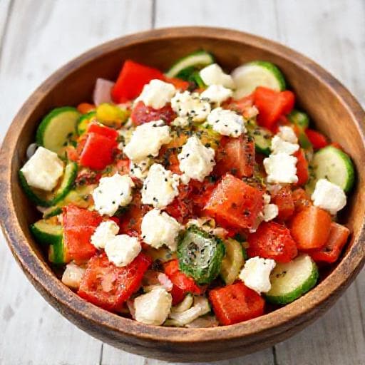 Brza Šopska salata