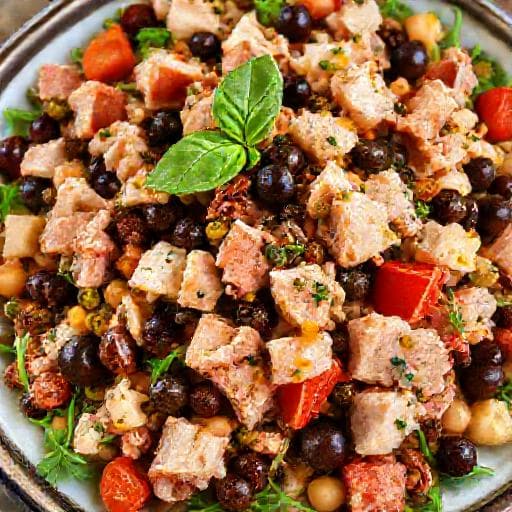 Salata od tune i graha s mediteranskim dodirom