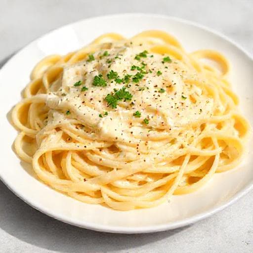 Brzi Fettuccine Alfredo