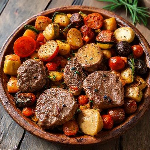 Teletina ispod peke s povrćem po izboru