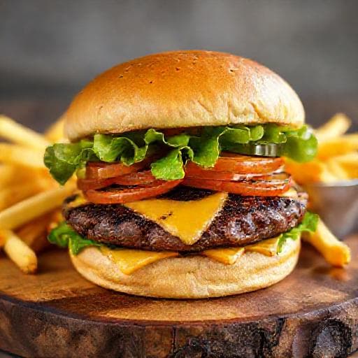 Klasični Domaći Hamburger