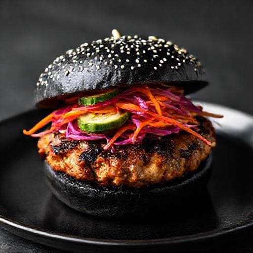 Azijski Pileći Burger s Teriyaki Umakom