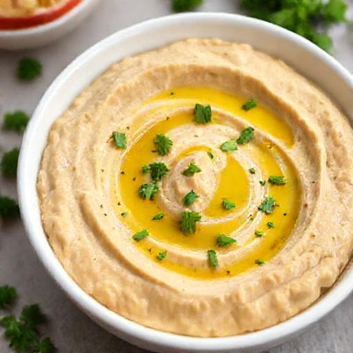 Brzi Hummus od Konzerviranog Slanutka